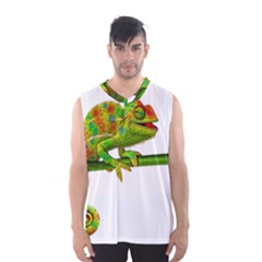 Chameleons Men s Basketball Tank Top by Valentinaart