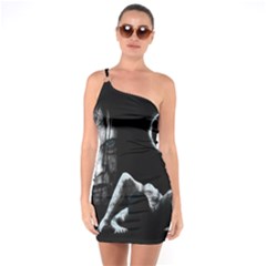 The Ring One Soulder Bodycon Dress by Valentinaart