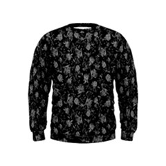 Floral Pattern Kids  Sweatshirt by ValentinaDesign