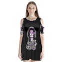 Dia De Los Muertos Shoulder Cutout Velvet  One Piece View1