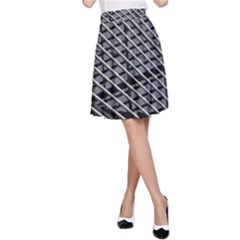 Abstract Architecture Pattern A-line Skirt by Nexatart