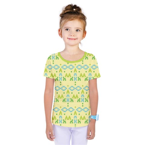 Simple Tribal Pattern Kids  One Piece Tee by berwies