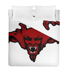 Dracula Duvet Cover Double Side (full/ Double Size) by Valentinaart