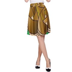 Young Bamboo A-line Skirt by Mariart