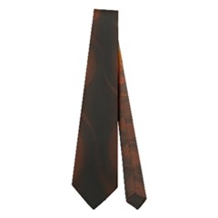 Liquid Sunset, A Beautiful Fractal Burst Of Fiery Colors Necktie (two Sided) by jayaprime