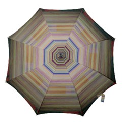 Shadow Faintly Faint Line Included Static Streaks And Blotches Color Hook Handle Umbrellas (small) by Mariart