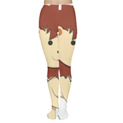 Happy Cartoon Baby Lion Women s Tights by Catifornia