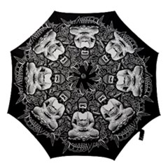 Ornate Buddha Hook Handle Umbrellas (large) by Valentinaart