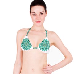 Ornate Mandala Bikini Top by Valentinaart