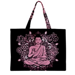 Ornate Buddha Zipper Mini Tote Bag by Valentinaart