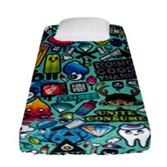 Comics Fitted Sheet (single Size) by BangZart