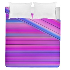 Cool Abstract Lines Duvet Cover Double Side (queen Size) by BangZart