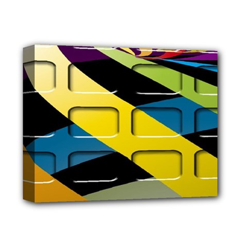 Colorful Docking Frame Deluxe Canvas 14  X 11  by BangZart