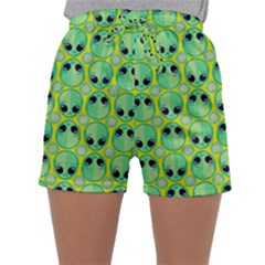 Alien Pattern Sleepwear Shorts by BangZart