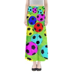 Balls Colors Full Length Maxi Skirt by BangZart