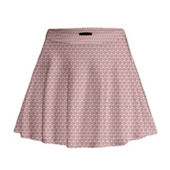 Kisspattern 01 Mini Flare Skirt by paulaoliveiradesign