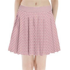 Kisspattern 01 Pleated Mini Skirt by paulaoliveiradesign