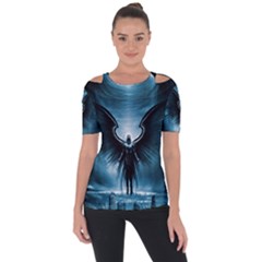 Rising Angel Fantasy Short Sleeve Top by BangZart