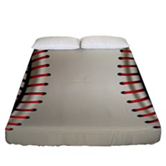 Baseball Fitted Sheet (king Size) by BangZart