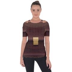 Brown Bag Short Sleeve Top by BangZart