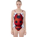 Ladybug Insects Cut Out Top Tankini Set View1