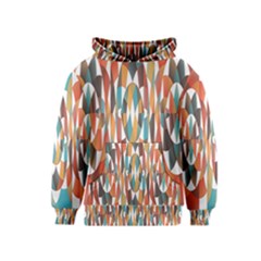 Colorful Geometric Abstract Kids  Pullover Hoodie by linceazul