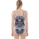 Tattoo tribal street art Cut Out Top Tankini Set View2