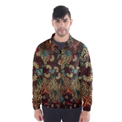 Traditional Batik Art Pattern Wind Breaker (men) by BangZart