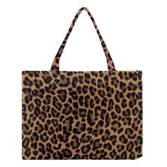 Tiger Skin Art Pattern Medium Tote Bag by BangZart