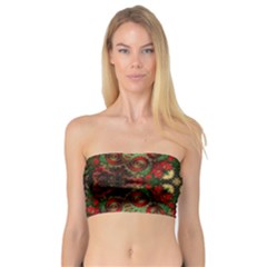 Fractal Kaleidoscope Bandeau Top by BangZart