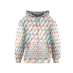 Simple Saturated Pattern Kids  Zipper Hoodie by linceazul