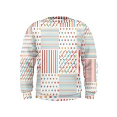 Simple Saturated Pattern Kids  Sweatshirt by linceazul