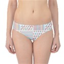 Simple Saturated Pattern Hipster Bikini Bottoms View1