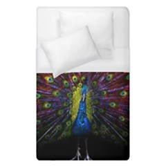 Beautiful Peacock Feather Duvet Cover (single Size) by BangZart