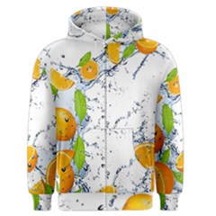 Fruits Water Vegetables Food Men s Zipper Hoodie by BangZart