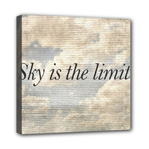 Motivational Conceptual Photo Mini Canvas 8  X 8  by dflcprints