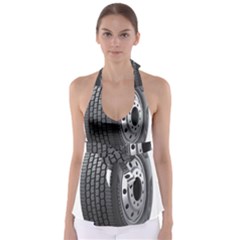 Tire Babydoll Tankini Top by BangZart