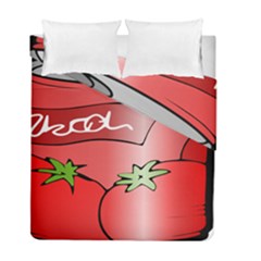 Beverage Can Drink Juice Tomato Duvet Cover Double Side (full/ Double Size) by Nexatart