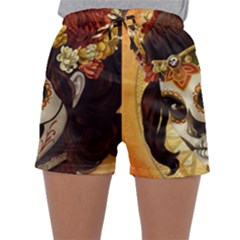 Fantasy Girl Art Sleepwear Shorts by BangZart