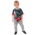 Stones Colors Pattern Pebbles Macro Rocks Kids Raglan Tee View1