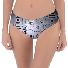 Science Formulas Reversible Classic Bikini Bottoms by BangZart