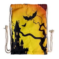 Halloween Night Terrors Drawstring Bag (large) by BangZart