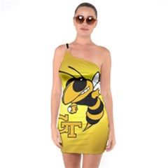 Georgia Institute Of Technology Ga Tech One Soulder Bodycon Dress by BangZart