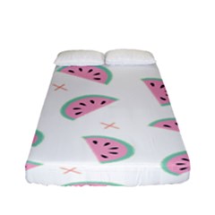 Watermelon Wallpapers  Creative Illustration And Patterns Fitted Sheet (full/ Double Size) by BangZart