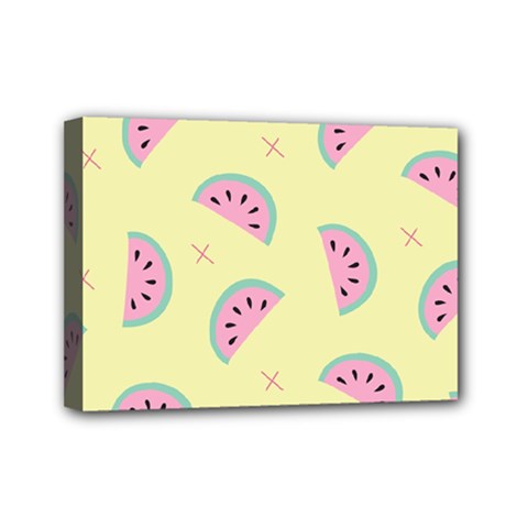 Watermelon Wallpapers  Creative Illustration And Patterns Mini Canvas 7  X 5  by BangZart