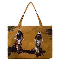 Motorsport  Medium Zipper Tote Bag by Valentinaart