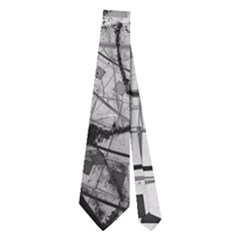 Fragmented Fractal Memories And Gunpowder Glass Necktie (two Sided) by jayaprime