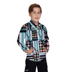 Distressed Pattern Wind Breaker (kids) by linceazul