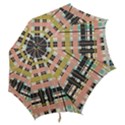 Plaid Pattern Hook Handle Umbrellas (Medium) View2