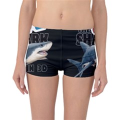 The Shark Movie Reversible Boyleg Bikini Bottoms by Valentinaart